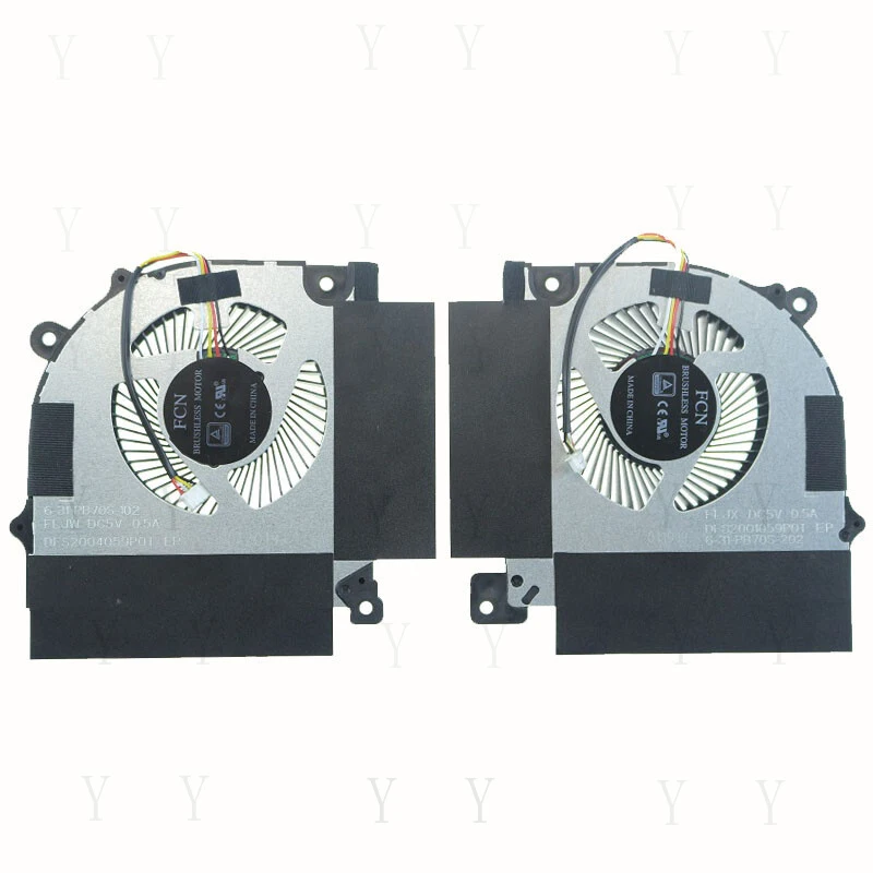 Y+   Laptop Cooling Fan for Hasee G8 CR7P1 G9-CT7PK PB70ED-G 6-31-PB70S-102 /202