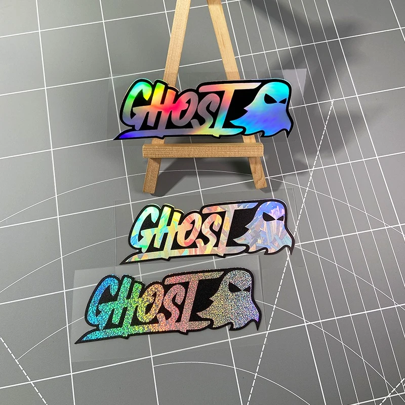 1PC Ghost Motorcycle Stickers Waterproof for DIY Motorbike Front Fairing Scooter Body Side Panels Car Fuel Tank Vinyl Decals image 4