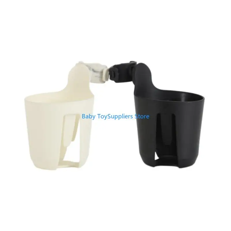 

R1WF Multifunctional Strollers Drink Carry Rack for Infant Feeding and Adult Beverages Travel Friendly Wide Base Cup Holder