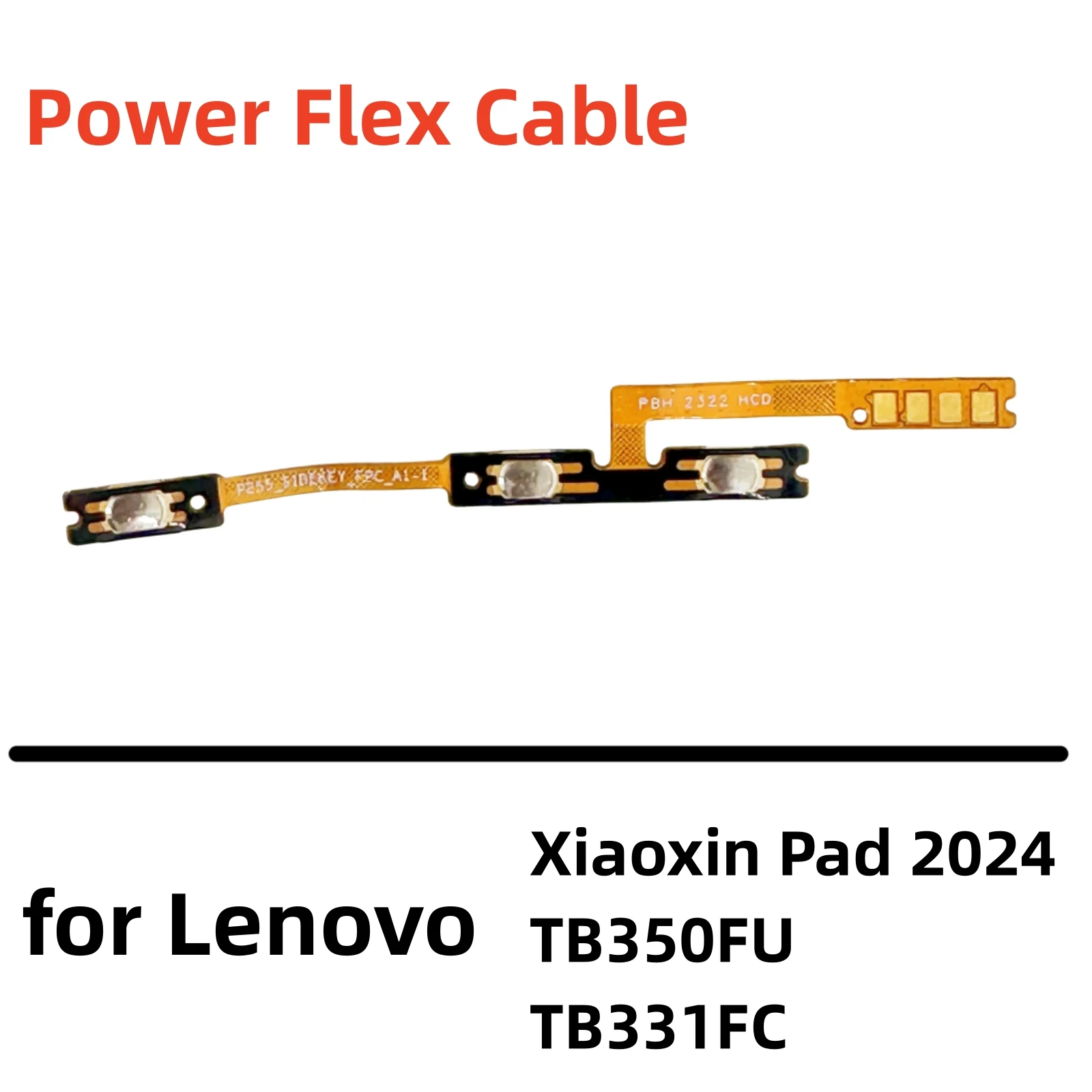 لينوفو Xiaoxin الوسادة 2024 TB331 TB331FC USB شحن ميناء شاشة LCD عرض اللوحة الأم اللوحة الرئيسية السلطة على قبالة الكابلات المرنة