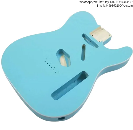 

Tummy Contour TL Body With White Binding Electric Guitar Bodies