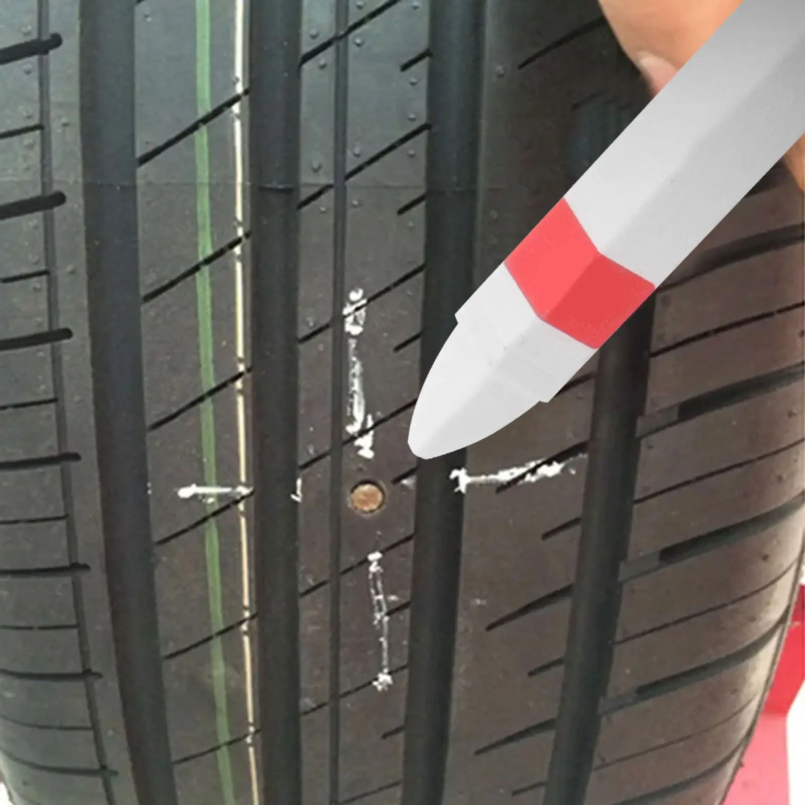 2 Pcs Tire Pens for Marking Car Marker Accessory Repair Crayon Markers Automotive