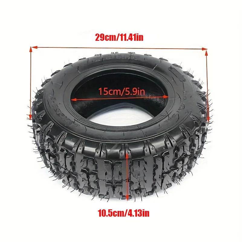 Front 4.10-6 Rear 13X5.00-6 inch Hub Tires Snow Plow Tires Butterfly Tires 13*5.00-6 inch Beach Tires