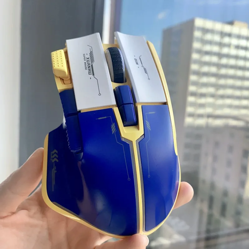 Tri Mode Bluetooth5.2 Mouse 5 Kinds RGB Macro Programming E-sports Gaming Mouse 10000 DPI 2.4G Wireless Mice For Laptop Computer