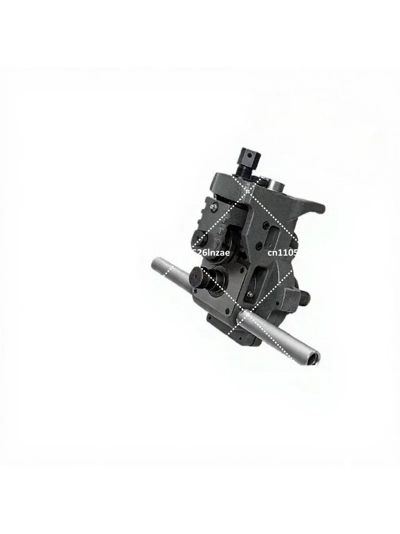 Manual Steel Pipe Grooving Machine 1-6 Inch for Fire Trenching, Aluminum/PVC Pipe Rolling Tool