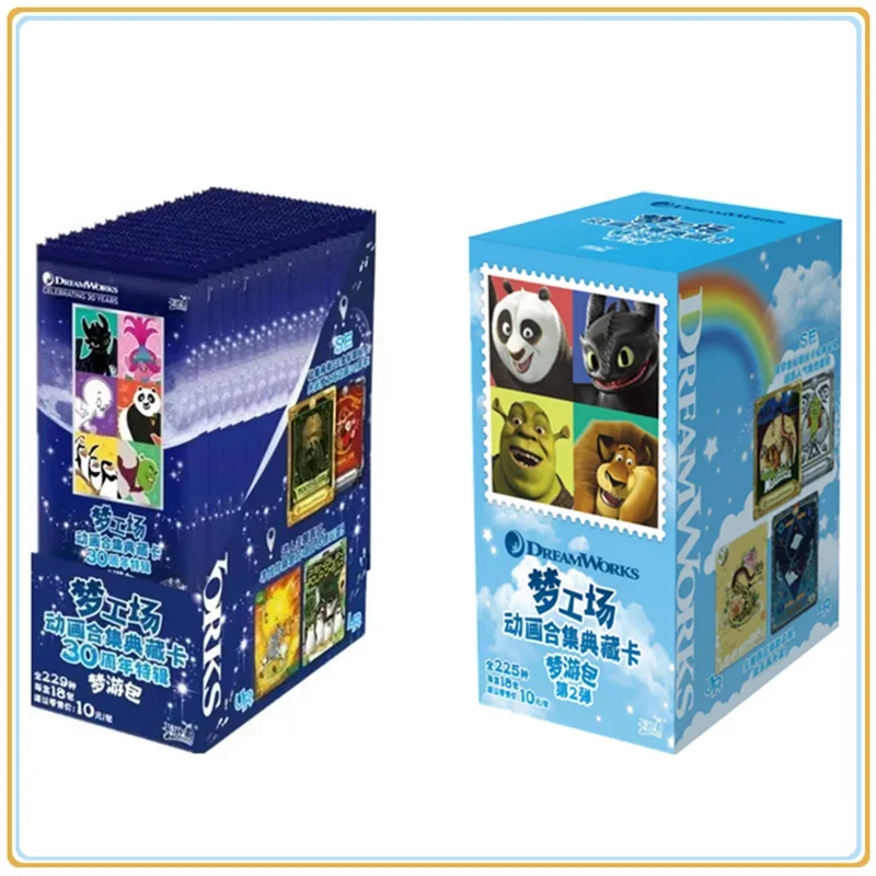 KAYOU DreamWorks Studios الرسوم المتحركة جمع بطاقة الكونغ فو باندا كيفية تدريب التنين الخاص بك البطاريق من مدغشقر بطاقات اللعب