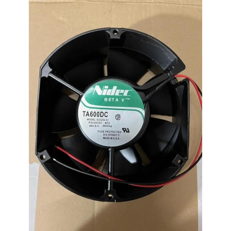 

C for NIDEC A33230-51 17251 48V 0.48A Metal Aluminum Frame Cooling Fan