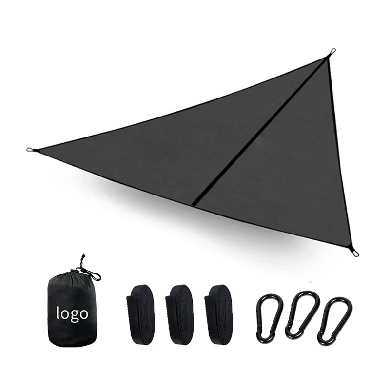 

Summer Outdoor Camping Hammock Swing Portable Multi-Person Triangle Hammock Tent Black Hanging Hammocks Suspended Swing Chair