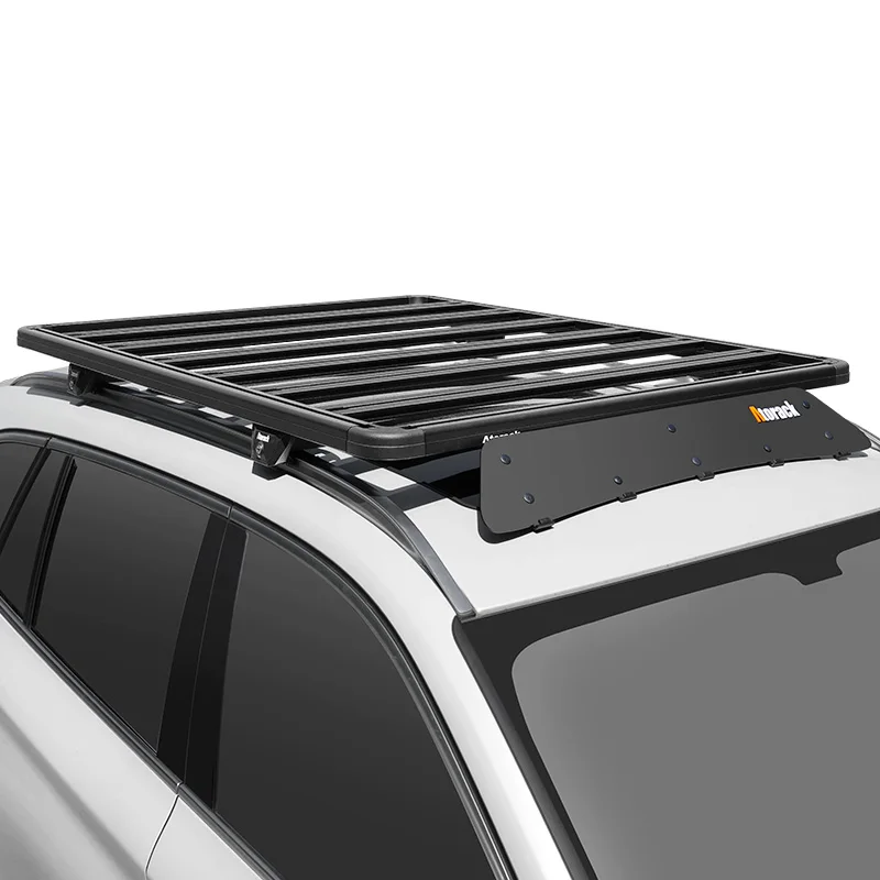 Installation without Crossbars Off-Road Vehicle SUV Extension Roof Platform Aluminum Expandability Roof Luggage Rack Platform