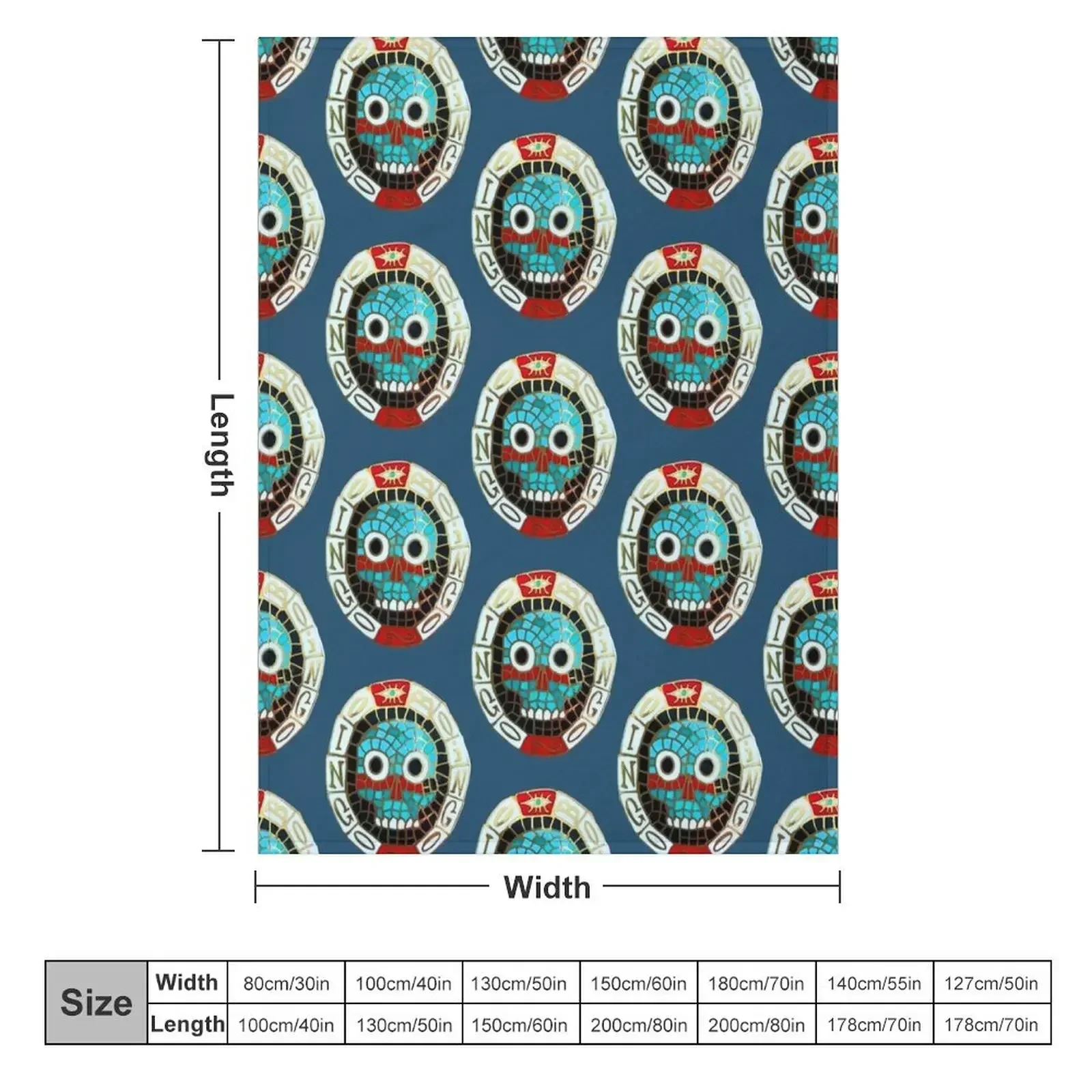 Oingo Boingo Oingo Boingo - Throw Blanket Luxury St Decorative Throw Blankets