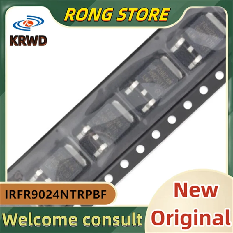 30PCS FR9024N New Original IRFR9024NTRPBF IRFR9024N TO-252-3 55V/-11A