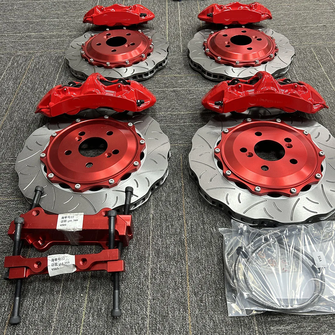 

6-Piston Brake Calipers Entry-Level Upgrade Brake Kit