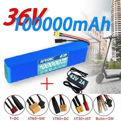 10S3P 36V 100Ah 1000W 18650 Rechargeable Lithium Battery Pack  Power Modified Bicycle electric scooter Vehicle with BMS