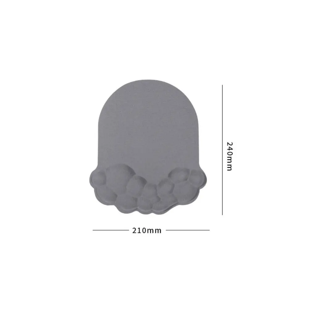 وسادة الرسغ على شكل سحابة وسادة مسند المعصم مسند المعصم المضادة للانزلاق حماية المعصم لوحة الماوس مريحة لينة سطح المكتب