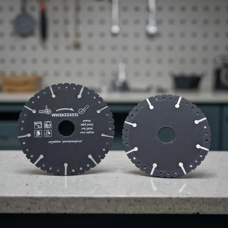 115mm 125mm Metal Cutting Diamond Plate Diamond Saw Blade Cutting Disc Suitable For Iron Steel Rods Metal Sheets Aluminum