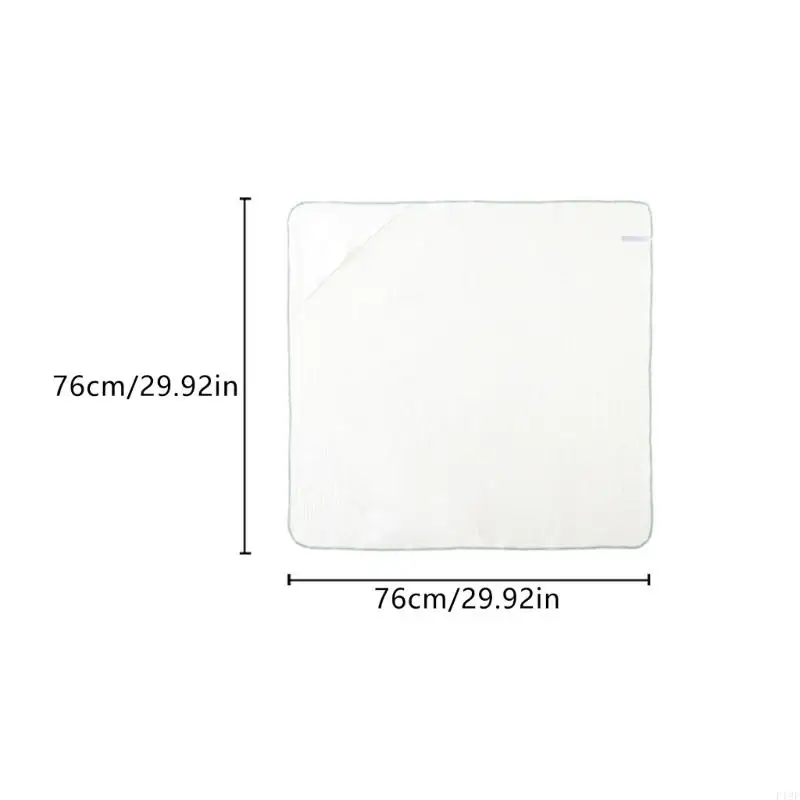 F19F مقبلات الرضع المريحة التفاف منشفة استحمام امتصاص موصية.