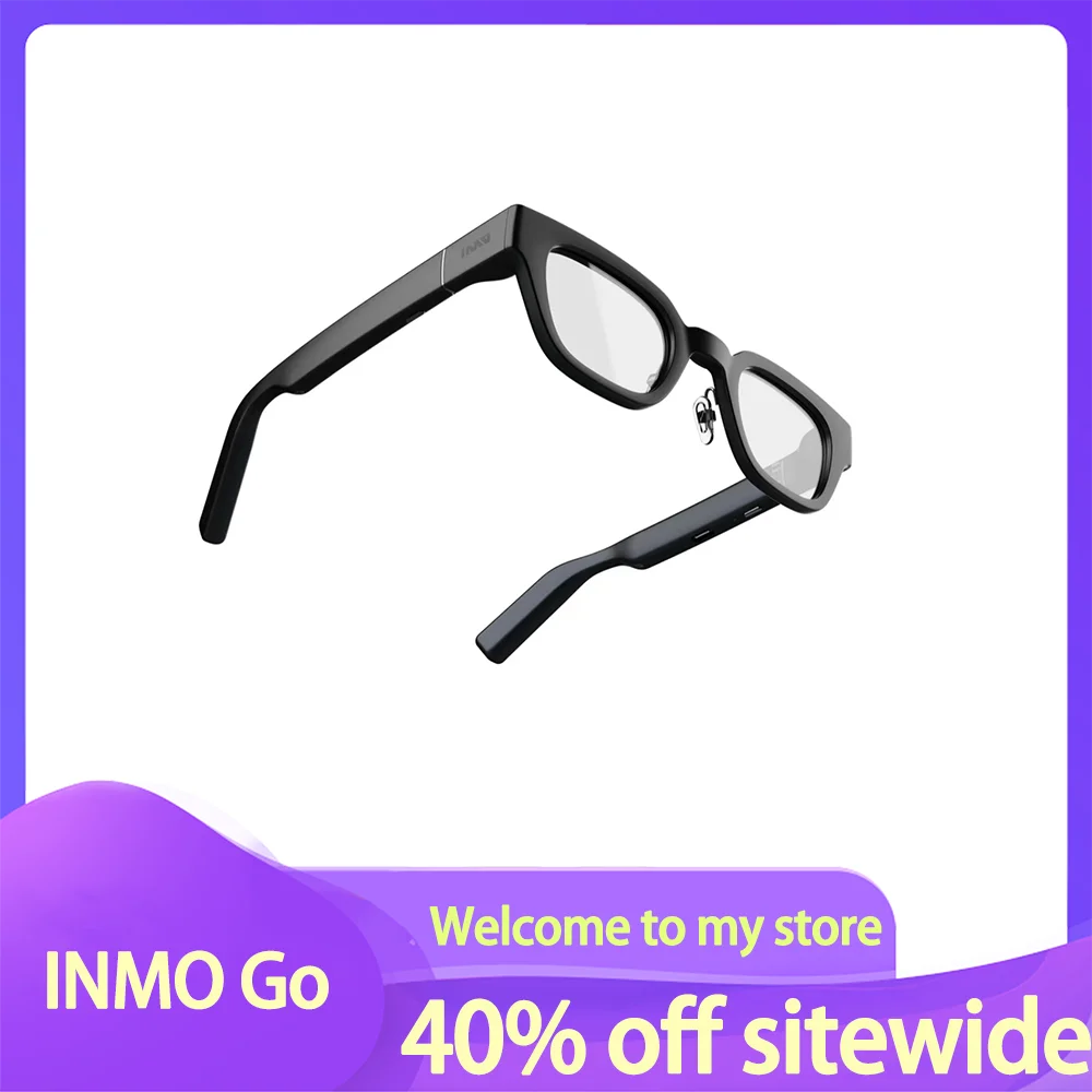 Inmo Go Smart AR Glasses Real Wireless Ultra Light AI Assistant Glasses Translator Glasses NEW