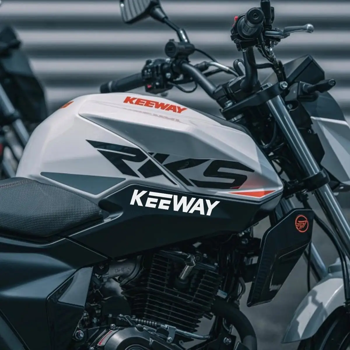 1Set Keeway Lettering Matte Vinyl Motorcycle Fairing Tank Fender Helmet Decal Sticker Waterproof Scratchproof Removable view 3