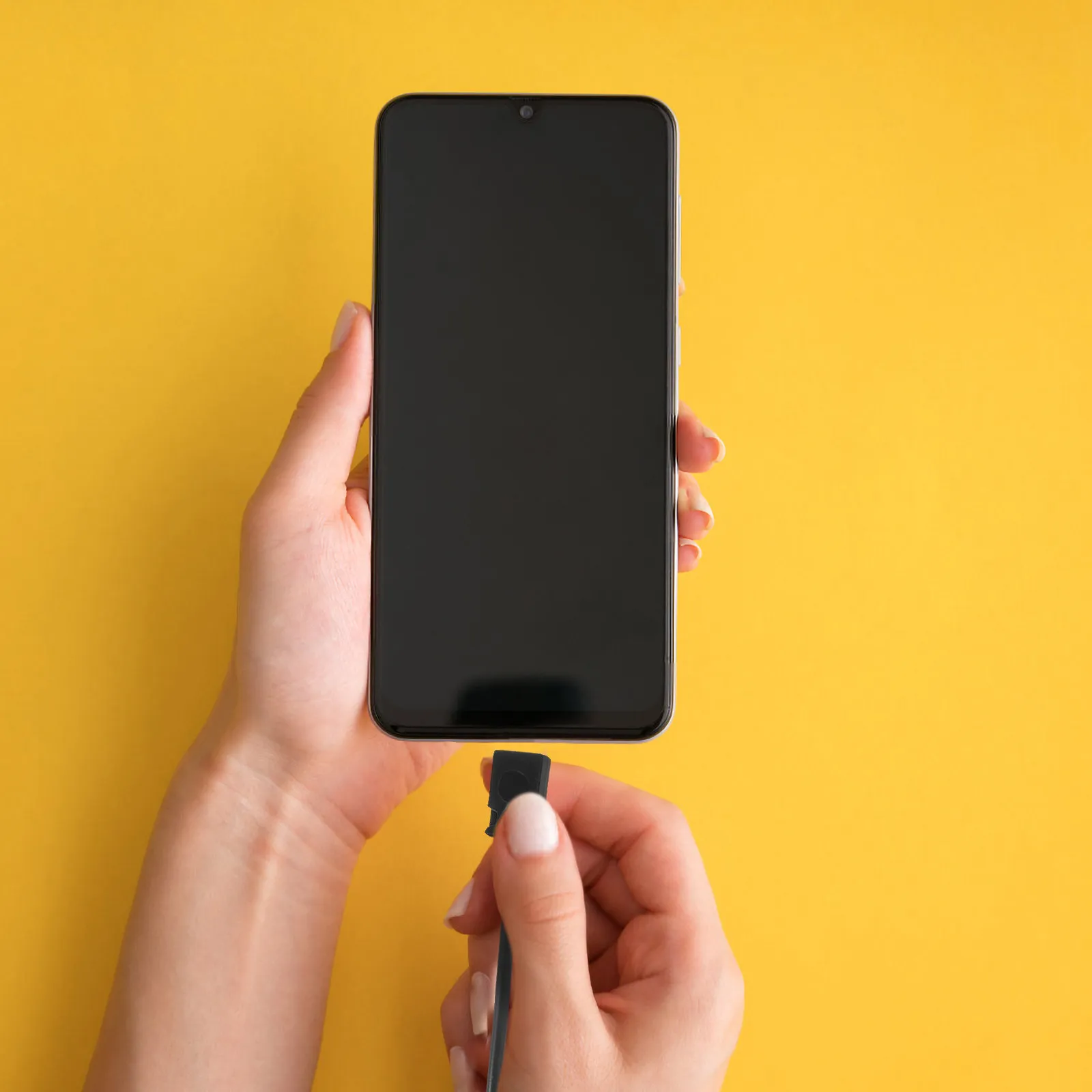 

2Pcs Micro USB 90 Degree Cable Right Angle L Shaped Charging Cable Fast Charging Data Sync Compatible with Android Phones