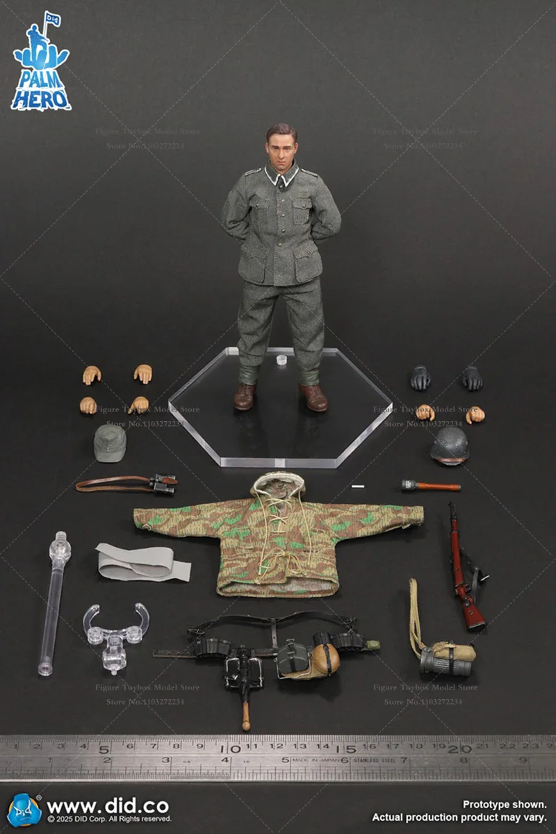DID XD80029 1/12 Palm Hero Infantry Soldier Reflective Military Movie Fred Cloth 6" Mini Cloth Male Action Figure Collection