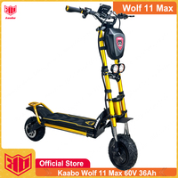 EU Stock Newest Kaabo Wolf Warrior 11 Max 60V 36Ah Battery Dual Motor 2*1500W Peak Power 6720W Newest 11inch Kaabo Wolf Warrior 11 Max