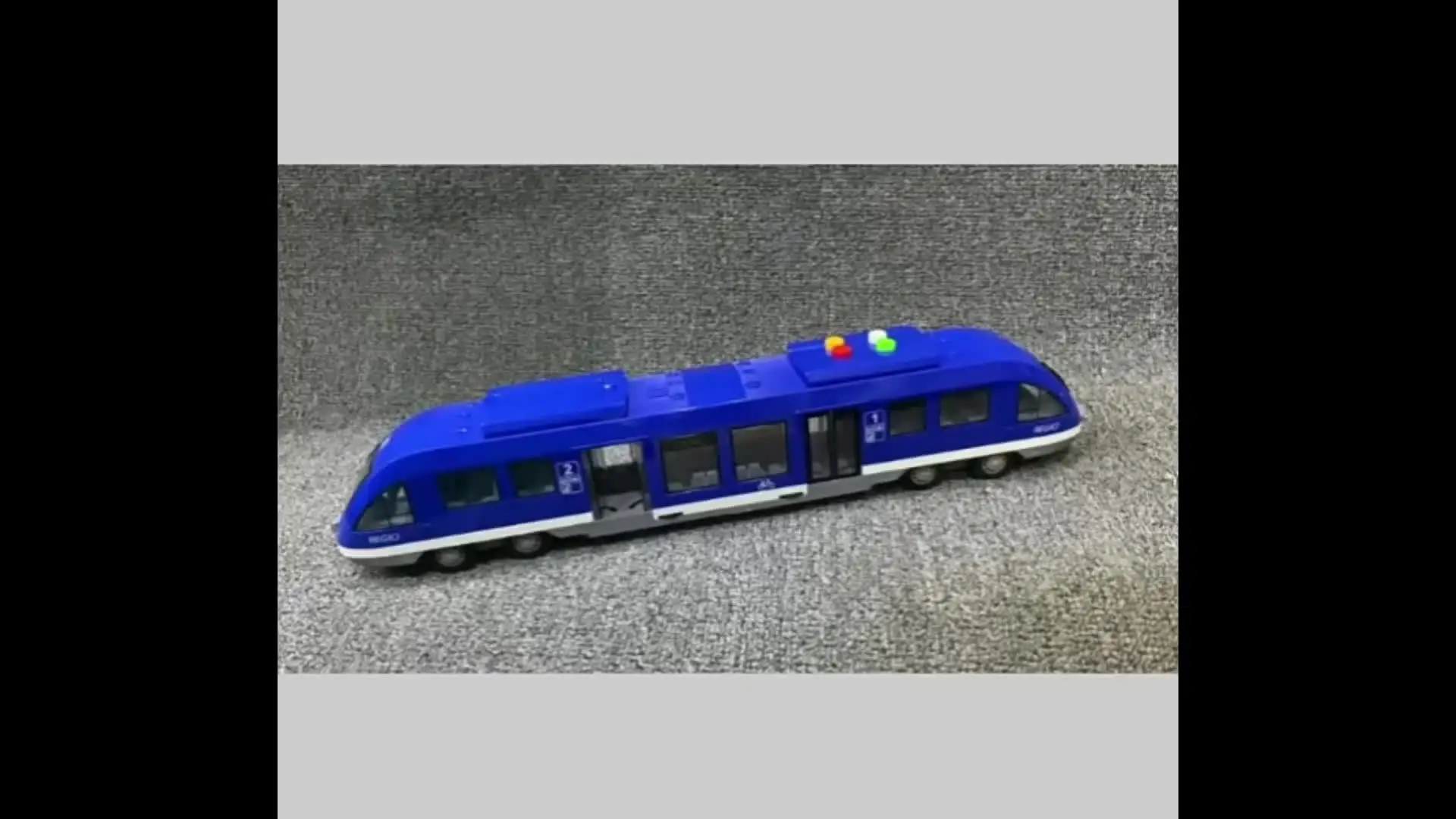 Tren Eléctrico De Alta Velocidad Con Luces Y Sonidos – Set De 2 Locomotoras Y 2 Vagones