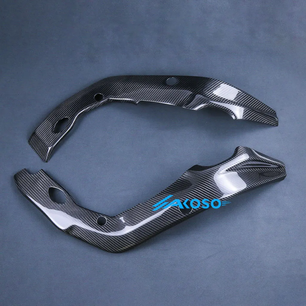 2009 2010 2011 2012 2013 2014 For BMW S1000RR Full 3K Dry Carbon Fiber Motorcycle Fairings AKOSO 윙렛 Accesorios Para Modification image 3