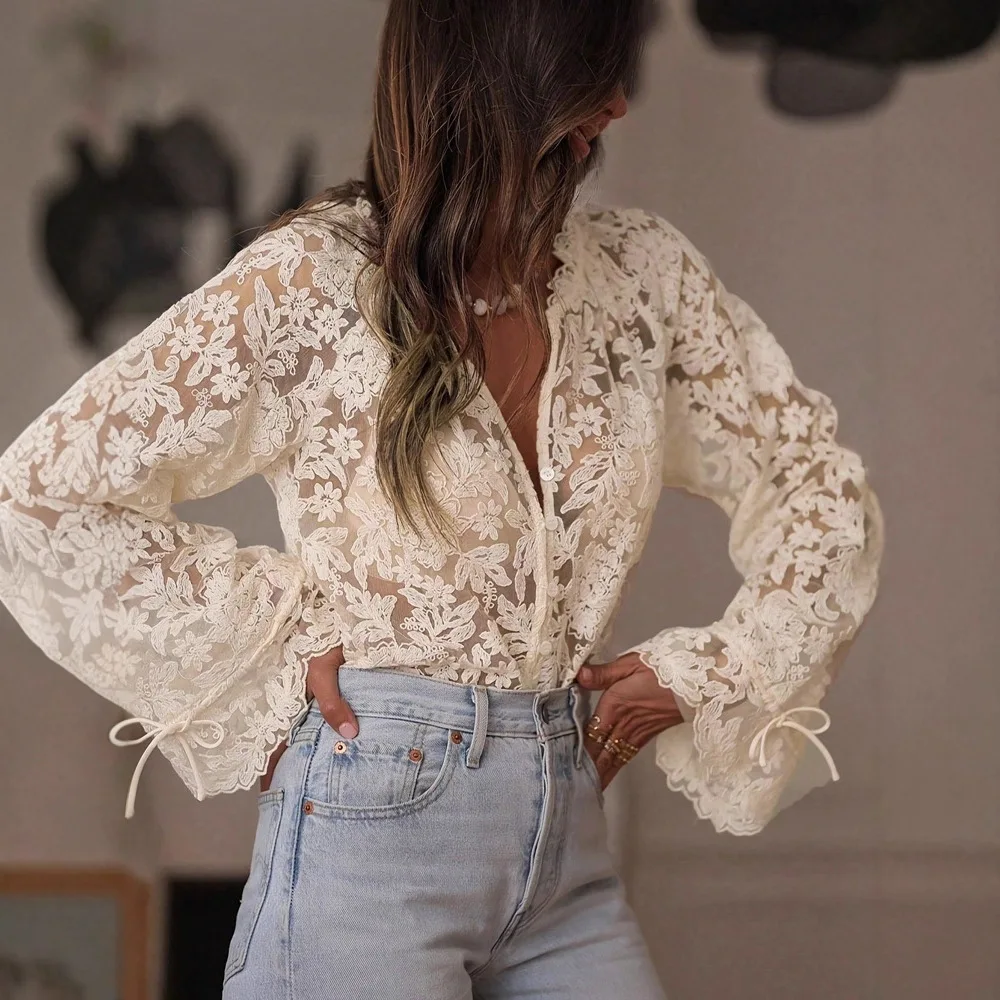 2026 New Arrival Embroidered Lace Floral Top Woman Clothing Top Women T-shirt Tank Top Female Clothes Tops Harajuku Tanks