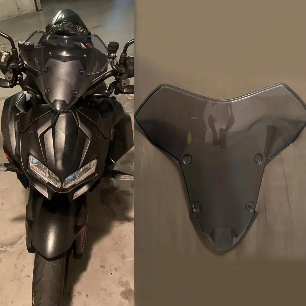 ZH2 Windshield Motorcycle Windscreen For Kawasaki Z H2 SE Accessories Wind Deflector Screen Fairing 2024 2023 2022 21 2020 Smoke