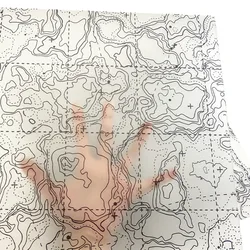 8 Sizes Transparent Topographic Pattern KYDEX Thermoform Sheet Board Thermoplastic Plate Material For Holsters Scabbard Sheath