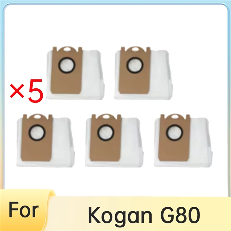 ABVI-5 Pcs Dust Bags For Kogan G80 Vacuum Cleaner Accessories Dust Bags Built To Last And Work Well Essential Vacuum Accessories