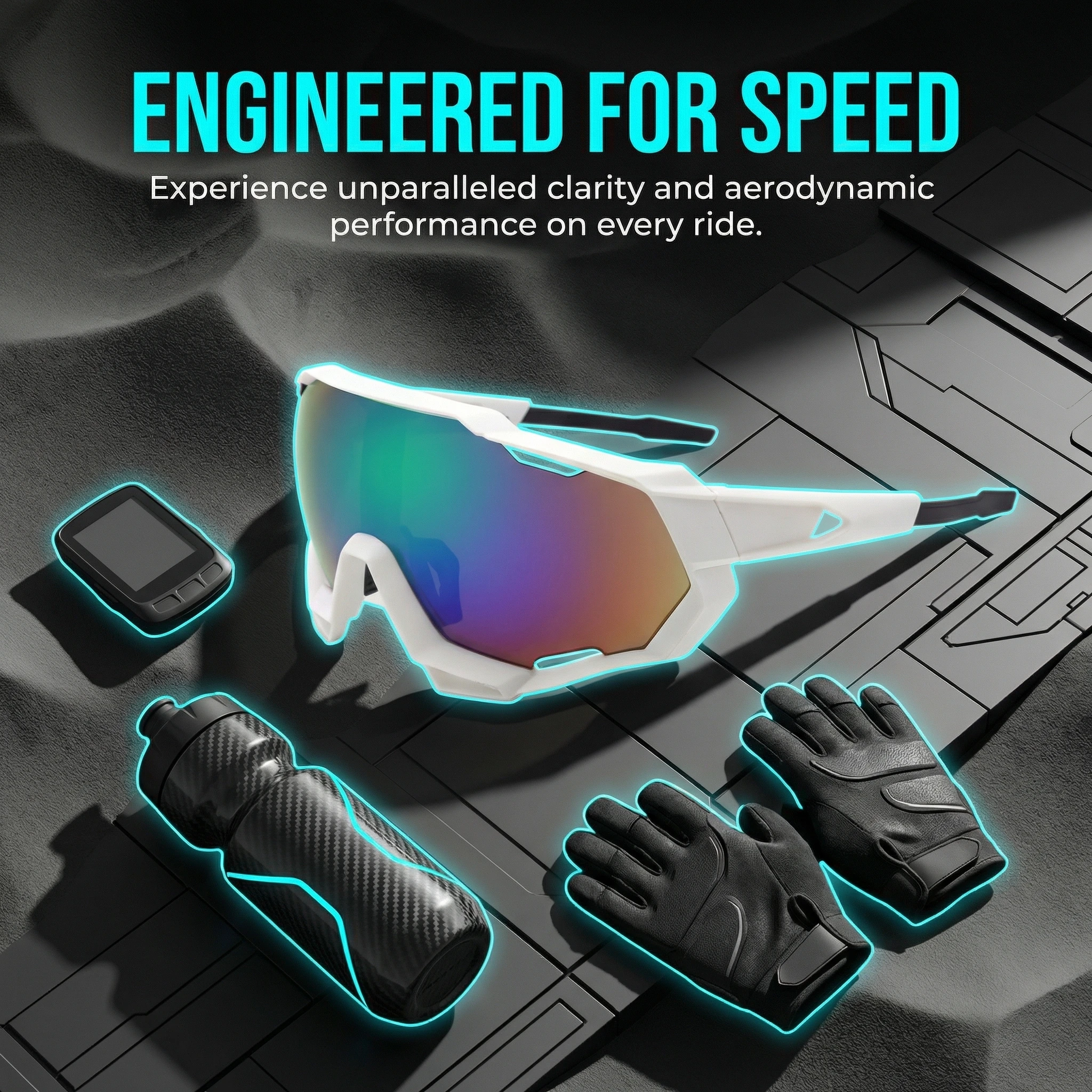 TSJ desert sand prevention fishing driving goggles mountaineering glasses snow mountain outdoor riding sunglasses wind and sand view 2
