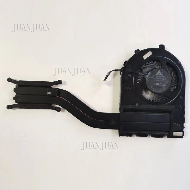A+ para Lenovo Thinkpad E485 E495 E595, módulo de radiador con ventilador, tubo de cobre 02DL861/862