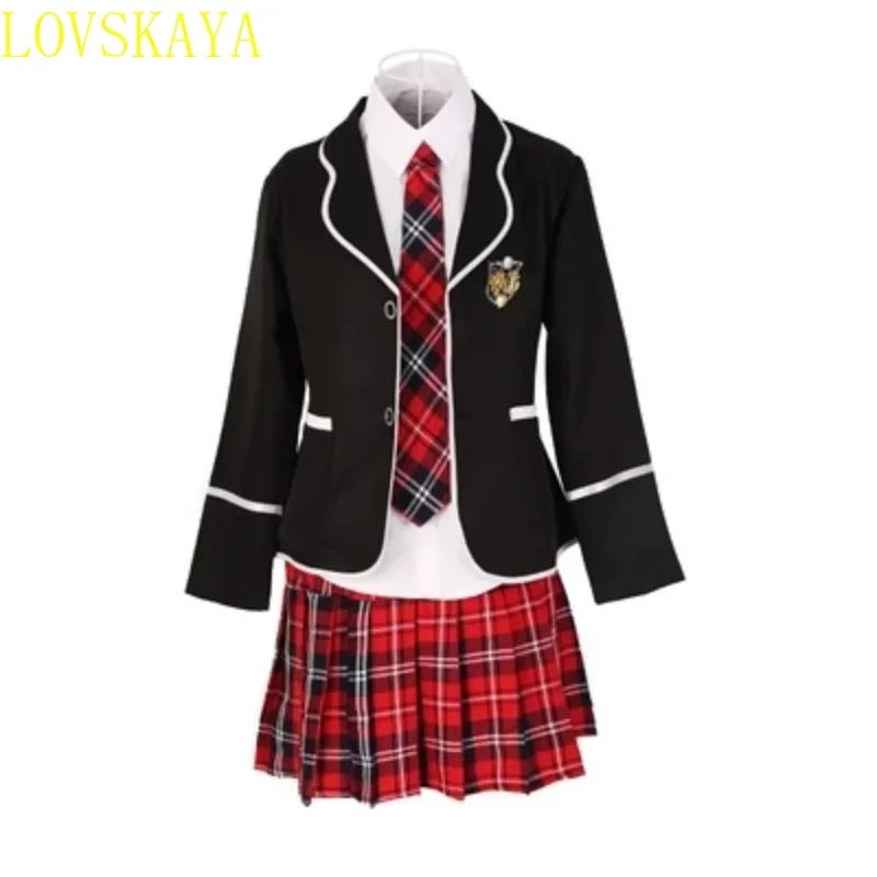 

Junior High School Boys Long Sleeve Chorus School Uniform Set Student JK Style Japan South Korea Inspired Uniform for Students