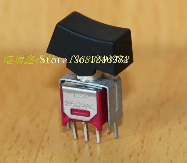 [SA]RS-5 Pin six feet two tranches toggle switch toggle switch rocker Taiwan Deli Wei--50pcs/lot