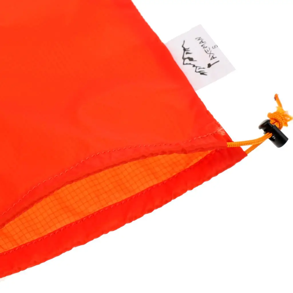 5 قطع XS S M L & XL مجموعة أكياس برباط للتخييم في الهواء الطلق والسفر