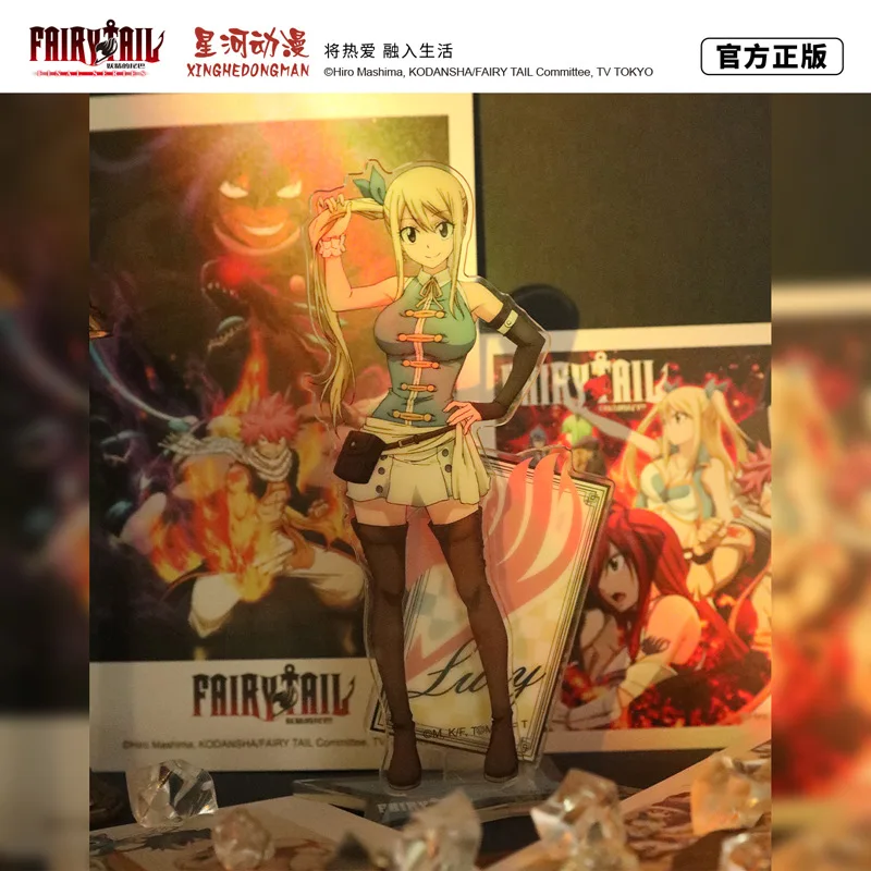 Bild 5: Fairy Tail Etherious Natsu Dragneel Gray Fullbuster Wendy Marvell Erza Scarlet Offiziell Autorisierte Stehende Figuren aus China