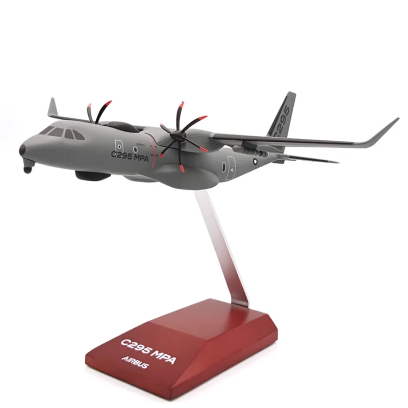 1/100 スケール C-295 C295 輸送機静的プラスチック航空機モデルコレクション装​​飾装飾品ギフト