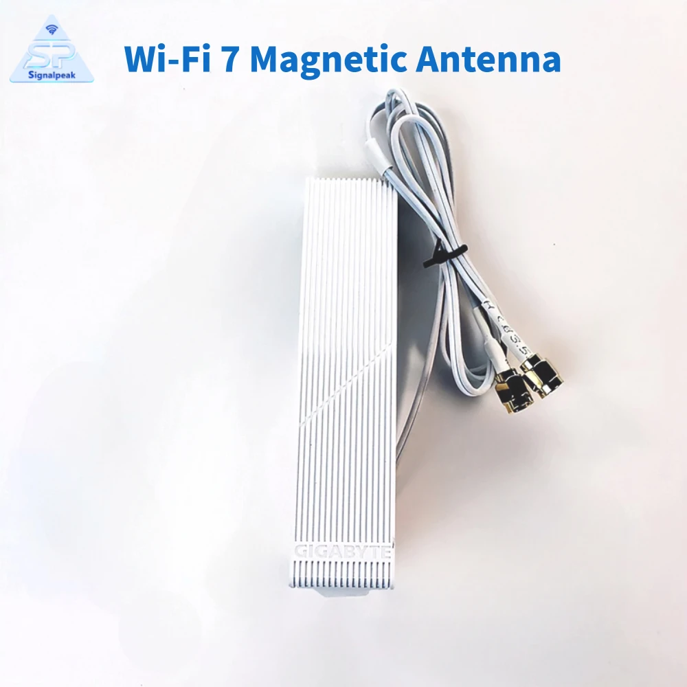 Original Wi-Fi 6e WiFi 7 Magnetic Base Antenna 2T2R Connector Suitable for Gigabyte Z790 X670 B650/AORUS X TR50X Motherboard