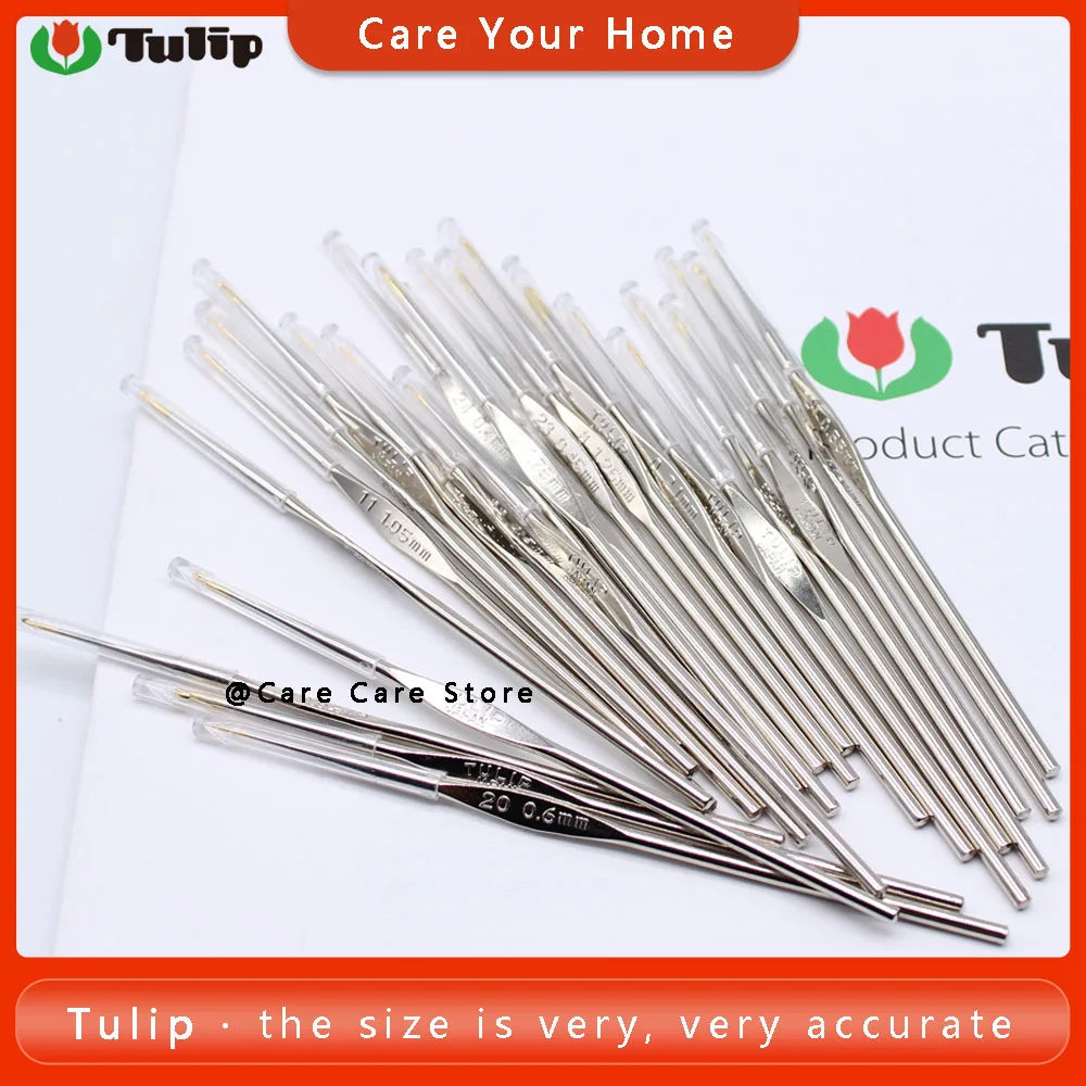 1Piece Tulip Crochet Hook Crochet Embroidery Cross Stitch Crochet Needle Knitting Needles Hook