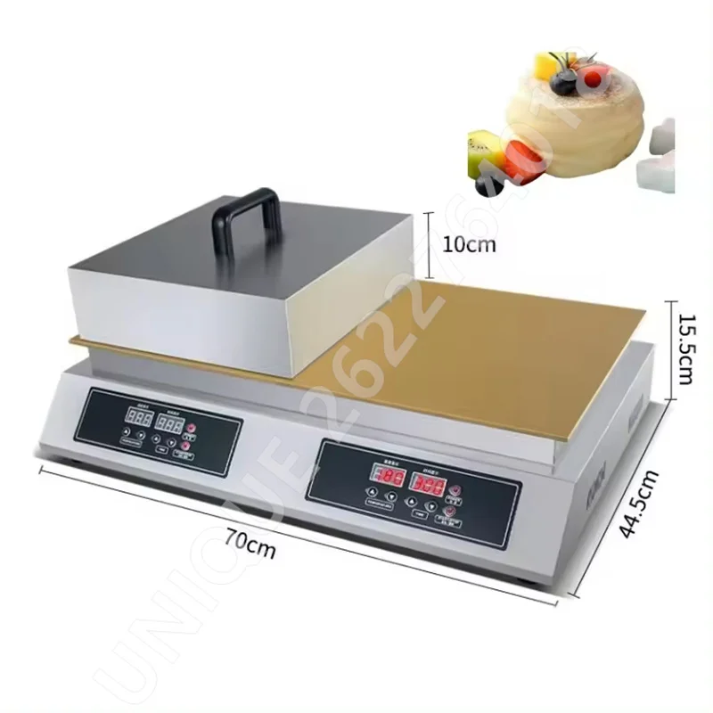 2600w Souffle Maker Souffle Machine Double Plates Fluffy Japanese Souffle Pancakes Maker Fluffy Pancake Schwa Machine