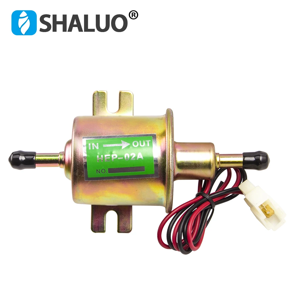 

DC 12V 24V HEP02A Universal Diesel Petrol Gasoline Electric Fuel Pump Low Pressure For Transfer Pump Spare Parts