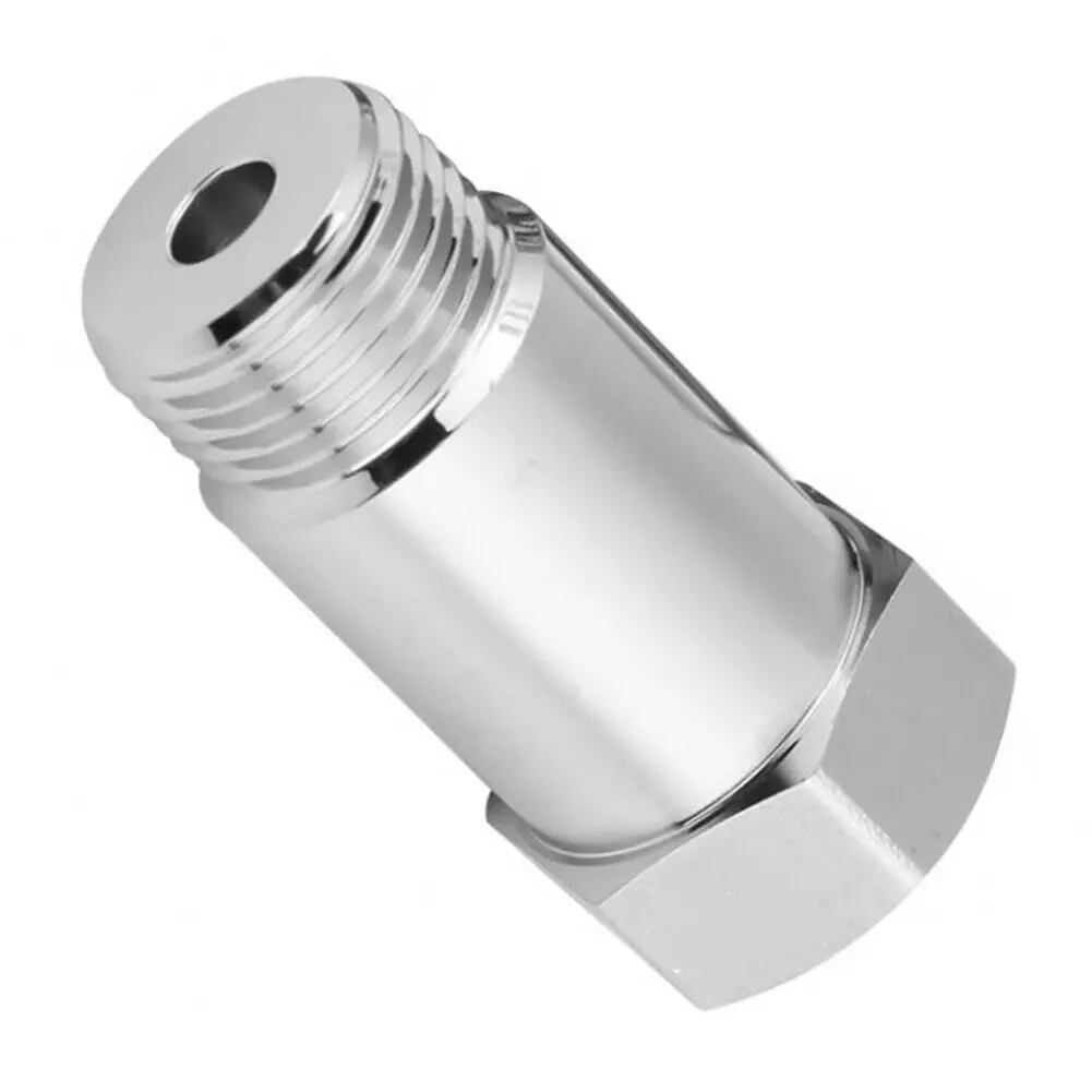 

45mm Nickel Plated Oxygen Sensor Spacer with M18x1 5 Internal Thread
