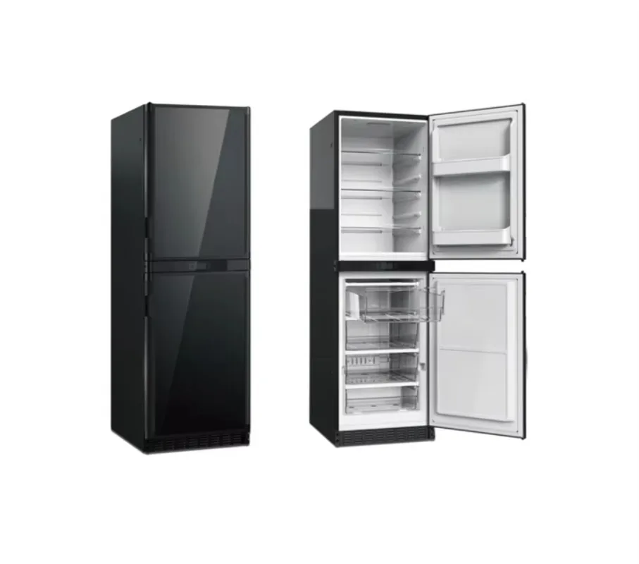 Rechargeable Dual Zone 280L Low Noise Hybrid Truck RV RV Refrigerator/Freezer 12v 24v AC DC Car Camper Refrigerator