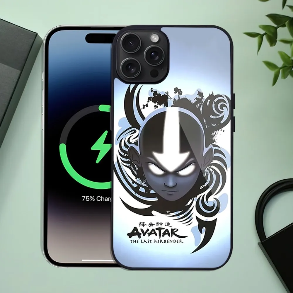 A-Avatar the Last A-Airbender Phone Case For iPhone 11 Mini 12 13 Max 14 Plus 15 Pro Magesafe Magnetic Shell