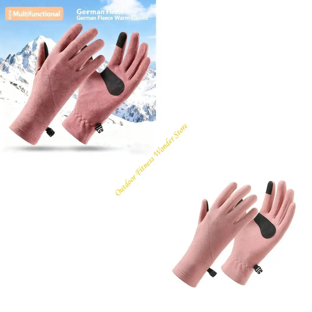 

E8BF Зимние сенсорные перчатки с термоизоляцией и ветрозащитной конструкцией для занятий спортом на открытом воздухе, катания на