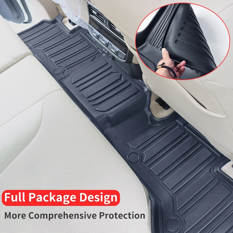 For Toyota Land Cruiser 300 Lc300 FJ300 Foot Mat Interior Decoration Accessories Upgraded Car Mats Material Waterproof Carpet