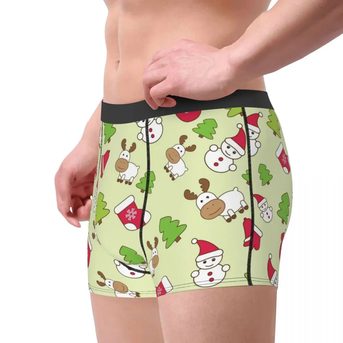 Christmas An Important Christian Festival Commemorating The Birth Of  Christ Gloves Underpants Homme Panties Male Underwear