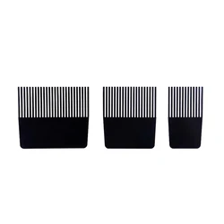 Artsecret 3pcs Metal Black Stainless Steel Tooth Scraper Set or Oil Painting Multi-Functional Art Artist Tools Supplies 258
