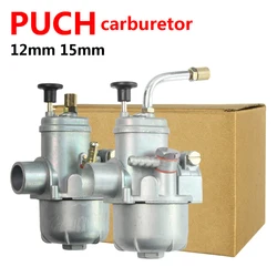 12mm 15mm motocicleta carburador puch para ciclomotor bing estilo carb estoque maxi esporte luxe newport cobra carburador e50